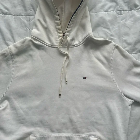 ᴛᴏᴍᴍʏ ʜɪʟꜰɪɢᴇʀ ᴇꜱꜱᴇɴᴛɪᴀʟ ᴡʜɪᴛᴇ ᴍᴇɴꜱ ʜᴏᴏᴅɪᴇ - Picture 3 of 4